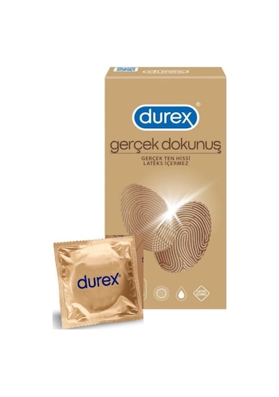 Durex Gerçek Dokunuş Gerçek Ten Hissi Prezervatif 10lu