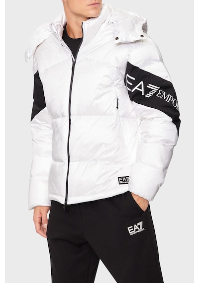 Ea7 Erkek Mont 6dpb33 Pneoz 1100 Beyaz Beyaz