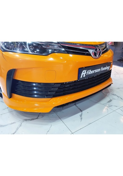 Toyota Corolla Uyumlu (2017...) Ön Tampon Eki ---fibersan Tuning