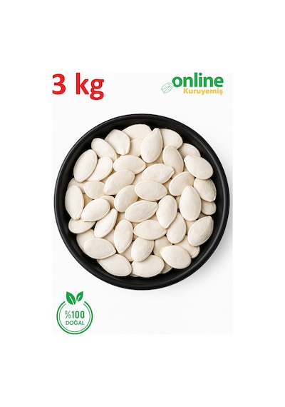 Sade Kavrulmuş Kabak Çekirdeği 3 KG