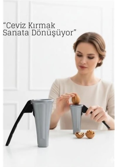 Metal Konik Fındık Ve Ceviz Kırıcı - Döküm Ceviz Fındık Kıracağı