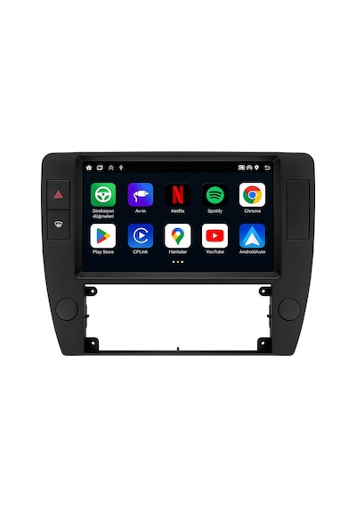 Volkswagen Passat 1997-2005 Android Multimedya Carplay Android Auto Navigasyon 8gb Ram 64gb 9"