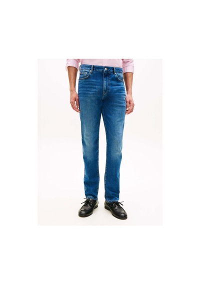 Tommy Hilfiger Slım Straıght Denton Jean Pantolon Düz Paça Cobalt Mavi-15118 Çok Renkli Tommy Hilfiger Slım Straıght Denton Jean Pantolon Düz Paça Cobalt Mavi-15118 Çok Renkli