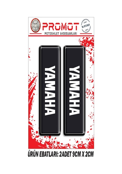 Damla Logo Yamaha Ön Maşa Kabartmalı 2'li 03 Nötr