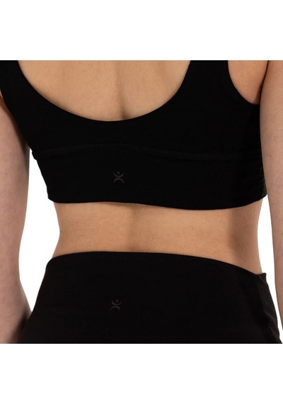 Inguz Ecovero Yoga Bra Siyah
