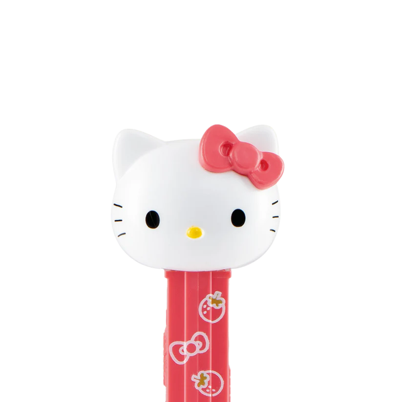 Pez Dispenser Hello Kitty Çilekli Şekerleme Makinesi Meyve Aromalı Şekerleme Makinesi Ve Şekerleme Yedekleri