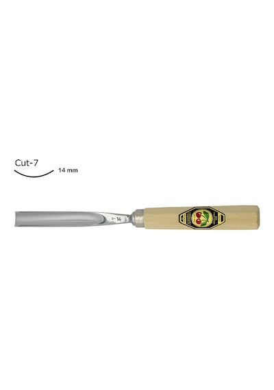 Kirschen Düz Oluklu Ağız Oyma Iskarpelası Cut7 - 14Mm