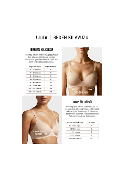 Auw Lazer Kesim Balensiz Destekli Basic Straplez Sütyen - Ultifit Siyah