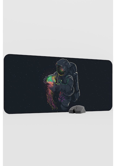 Astronot V3 90x40 Xxl Gaming Kauçuk Kaymaz Taban Mouse Pad Fare Altlığı