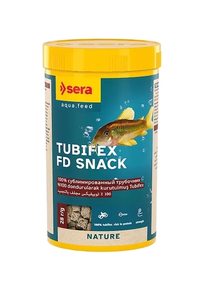 Sera Fd Tubifex Nature 250ml./28gr.