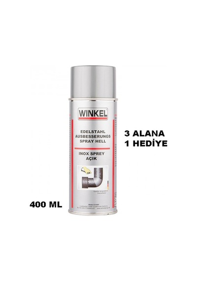 Winkel İnox Sprey Açık Boya 400 ML