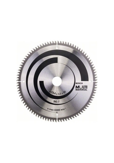 254 X 30 Mm 96 Diş Daire Testere Bıçağı, Çoklu Malzeme İçin