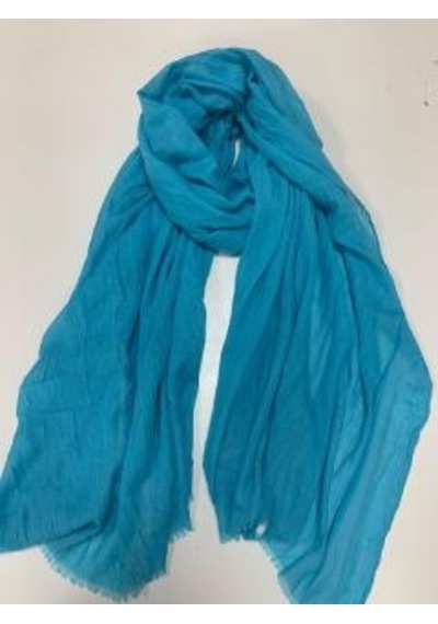 Aminenesil Modakaşmir Bambu Şal Mavi