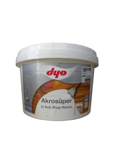 Mey İthalat Akrosüper Ahşap Macunu 4 Kg