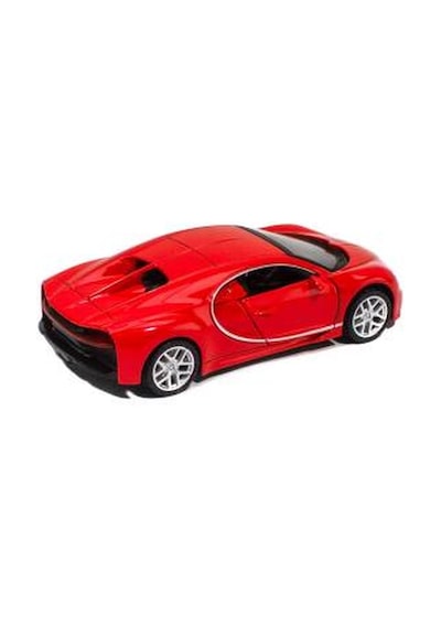 Oyuncak Metal Model Bugatti Çek Bırak Kırmızı 12 Cm