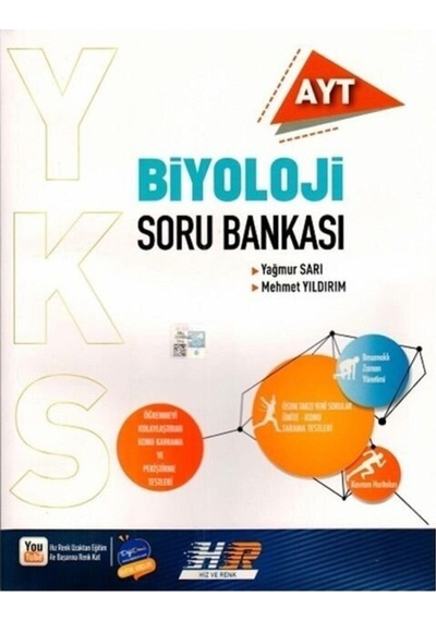 2022 AYT Biyoloji Soru Bankası -  Hız ve Renk Yayınları