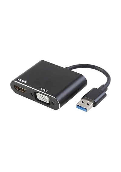 Usb 3.0 To Hdmı Vga 4769P 1080P Çevirici Dönüştürücü Adaptor Kabl