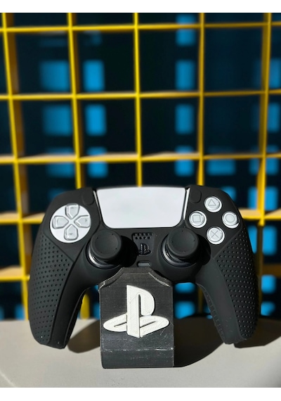 P-5 Silicone Protective Kit Playstation 5 Dualsense Koruma Seti - Siyah