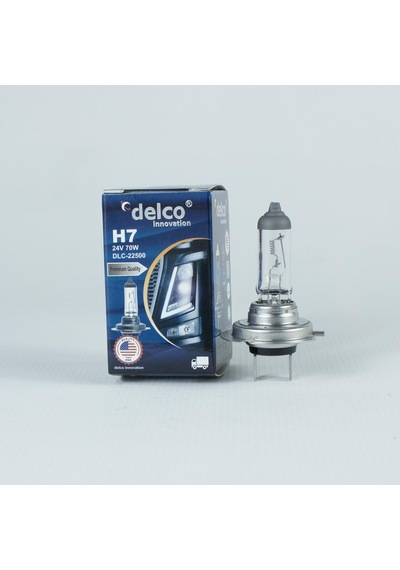 Delco U.s.a H7 +%30 Fazla Işık 24 Volt Halogen Ampul 70w 10 Adet