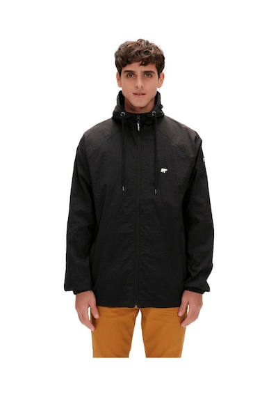 Bad Bear 24.02.13.004 Linea Windbreaker Jacket Siyah Erkek Ceket Siyah
