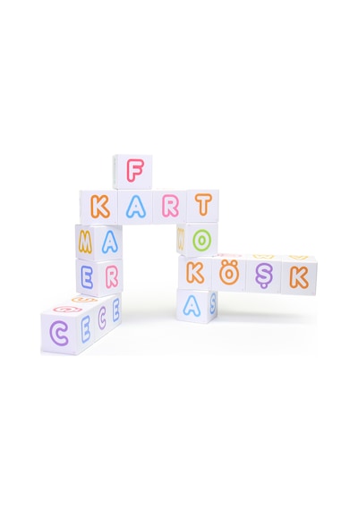 Küpss Manyetik Bloklar Puzzle Harfler 16 Küp Küpss Manyetik Bloklar Puzzle Harfler 16 Küp