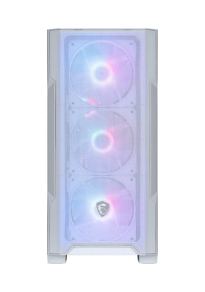 Msı Mag Forge M100r White Tempered Glass Usb 3.2 Matx Mid Tower Kasa