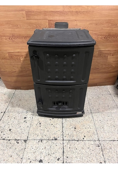 916 Bekaş Salon Lux Camsız Şömine Ateş Tuğlalı Soba Döküm