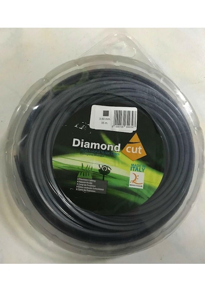 Diamond Misina 3.5Mm 35 Metre 4 Köşe Gri Misina