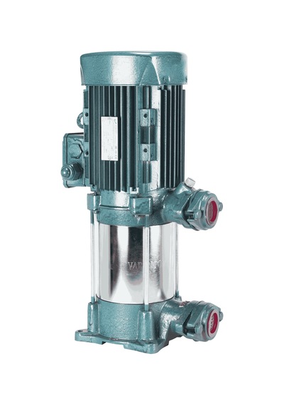 Varan Vm 4-9x4 Dikey Kademeli Noril Fanlı Santrifüj Pompa 1.5 Hp / 1.1 Kw, Monofaze 220 V, 53 Mss, 12 M3/h