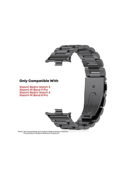 Bileklik Xiaomiredmi Watch 4 İle Uyumlu, Birinci Sınıf Paslanmaz Çelik Metal Ayarlanabilir Yedek Kayış, Kadın/erkek İçin