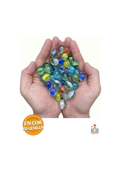 Renkli Cam Marbles Bilyalar: Oyuncak Ve Dekorasyon İçin Şık Seçenek 30 Adet