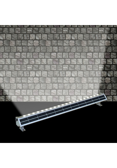 Güneş Enerjili Led Duvar Aydınlatma - Su Geçirmez, Uzun Ömürlü,sensörlü Dış Mekan Solar Lamba 100cm 100 Cm