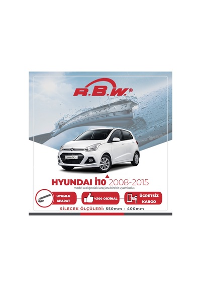 Hyundai i10 Muz Silecek Takımı (2008-2015) RBW