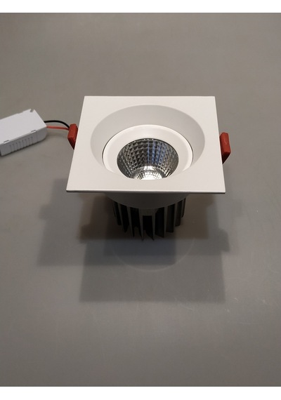12W Günışığı Kare Hareketli Led Spot