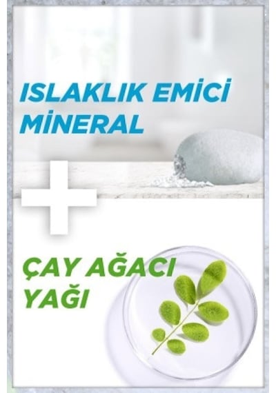 2'li Mineral Saf Ve Temiz Sprey Kadın Deodorant Seti, 72 Saat Etkili
