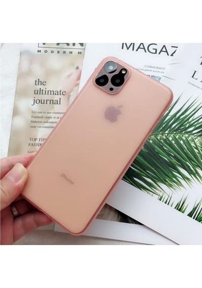 Apple Uyumlu  iPhone 11 Pro Max Ultra Ince Mat Slim Fit Kaliteli Kilif 418345127