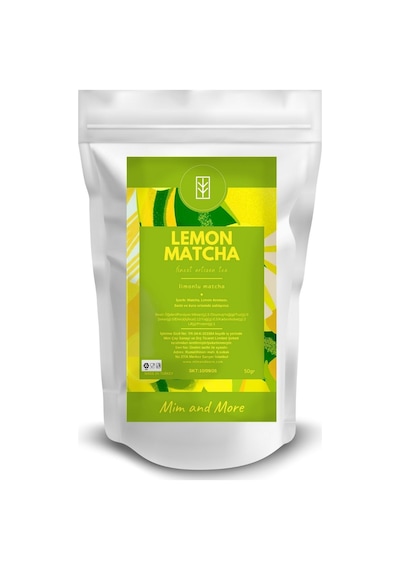 Mim and More Lemon Matcha Limonlu Matcha 50 G