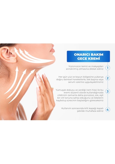 Dermanel Onarıcı Bakım Gece Kremi 50 ML