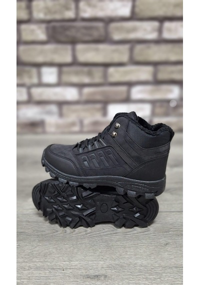 Bukond Outdoor Trekking Suya Dayanıklı Içi Kürklü Bağcıklı Fermuarlı Kaymaz Taban Kışlık Bot Battal Boy Siyah