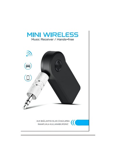 Araç İçi Kablosuz Müzik Aktarma Ve Telefon Görüşme Aparatı Aux Mini Wireless 01