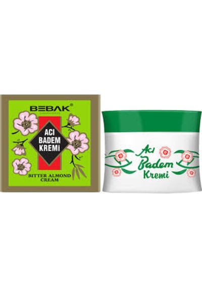 Bebak Acı Badem Kavanoz Krem 30 G