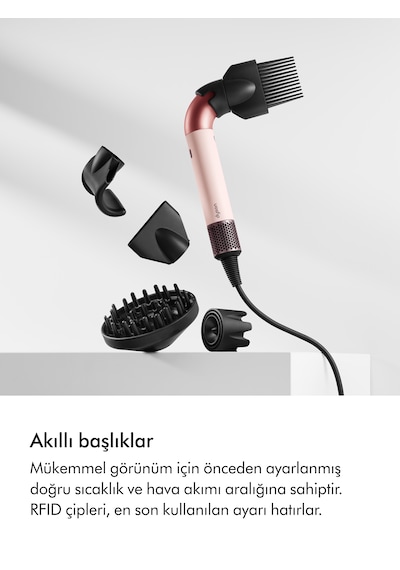 Dyson Supersonic r™ Saç Kurutma Makinesi Kıvırcık+Bukleli (Jasper Plum)
