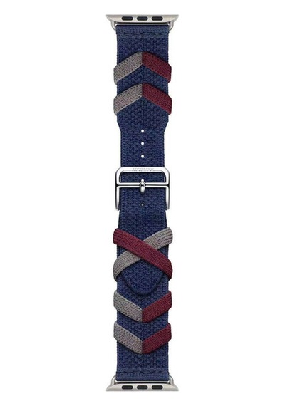 Watch 42mm Uyumlu Ezsp Krd-97 Sarmal Örgü Tasarımlı Kordon-haki