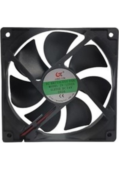 120X120X25Mm 24V Dc 2 Pin Plastik Kasa Fanı 0.45A