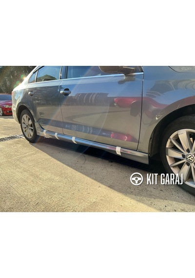 Kit Garaj Jetta Yan Marşpiyel Çift Plastik Boyasız