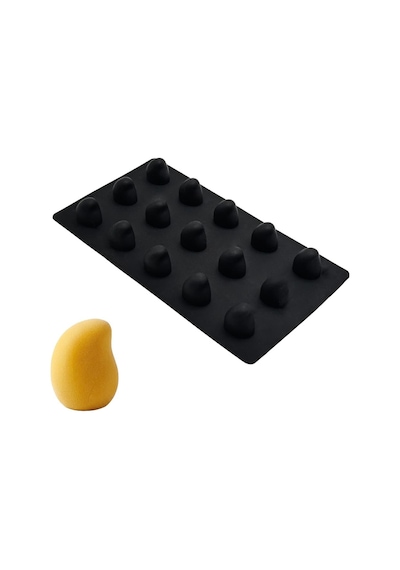 Silikon Kalıp Mini Meyveler 15 Li Mango Renkli