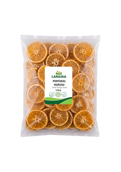 Kurutulmuş Portakal Dilimi 500g - Dried Orange Slices 500 G