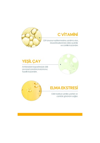 3 Lü Serum Seti C Vitamini + Niasinamid + Hyaluronik Asit 3x30 Ml - Aydınlatıcı, Gözenek Ve Nem Bakımı