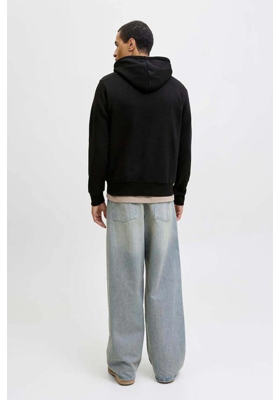 Jack & Jones Jjmakoto Erkek Sweatshirt Siyah