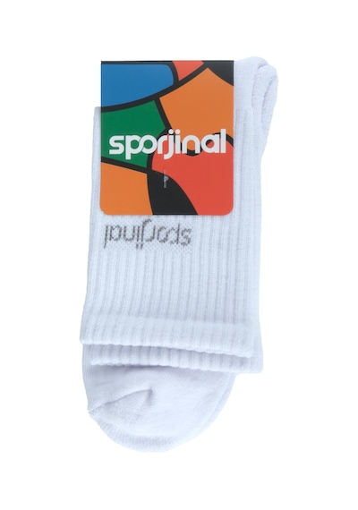 Sporjinal Beyaz Çorap Wsl-p105 Beyaz